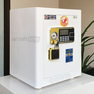 Két sắt điện tử DT56 màu trắng.
