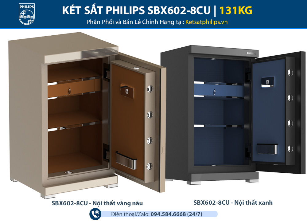 SBX602-8CU có hai màu nội thất, cam và xanh dương SBX602-8CU có hai màu nội thất, cam và xanh dương