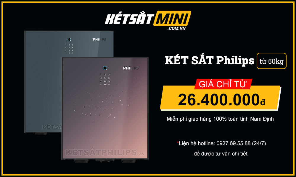 Két sắt Philips - Cửa hàng két sắt TP. Nam Định Két sắt Philips - Cửa hàng két sắt TP. Nam Định