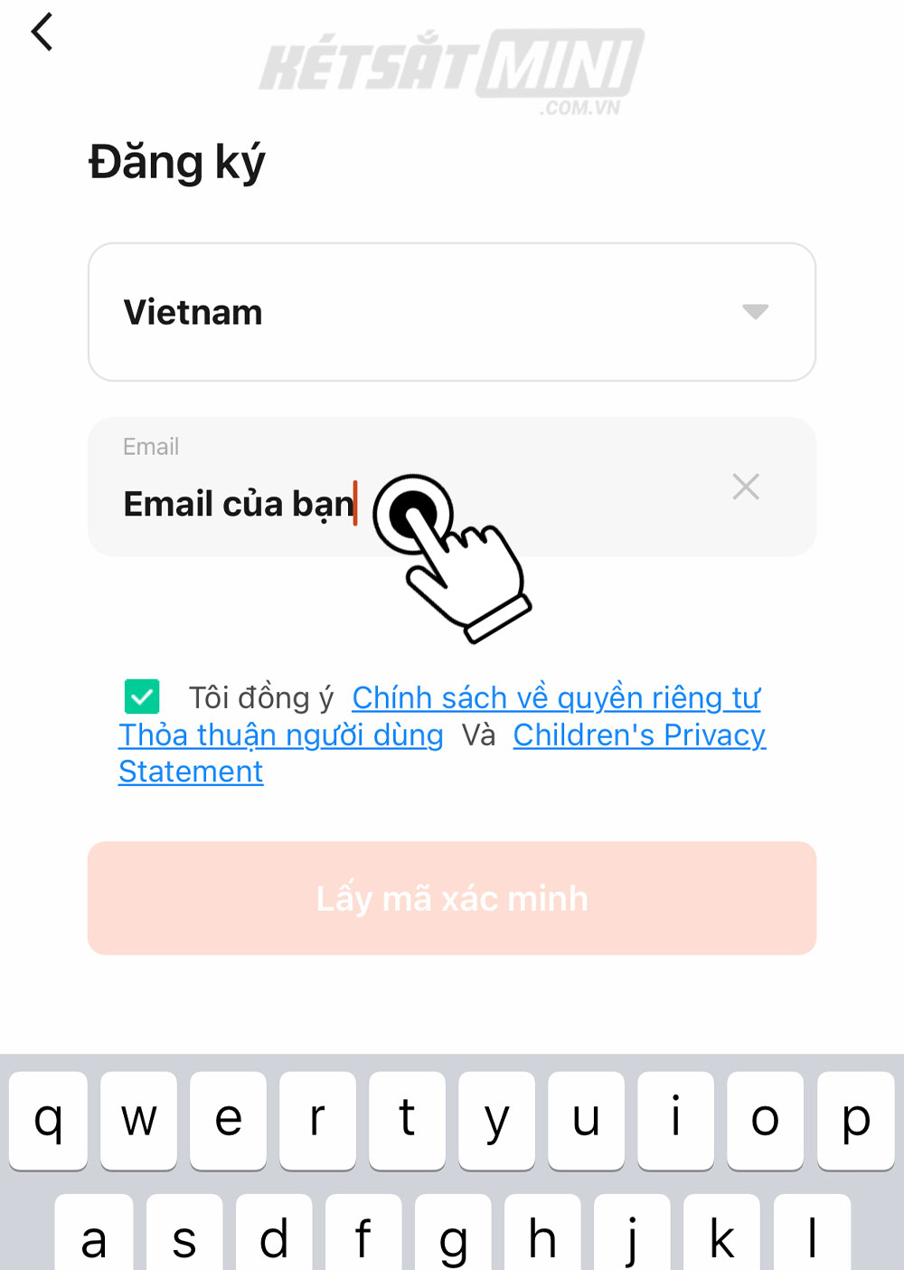 Nhập email của bạn. Nhập email của bạn.